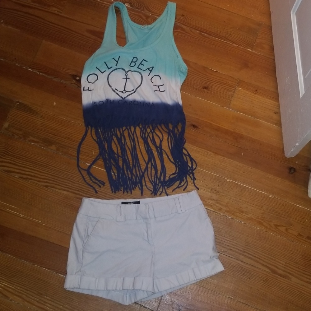 Trip colo tank and shorts